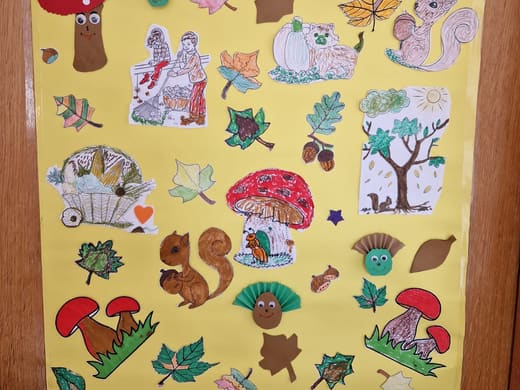 Kreativni likovni radovi korisnika Doma Golubić